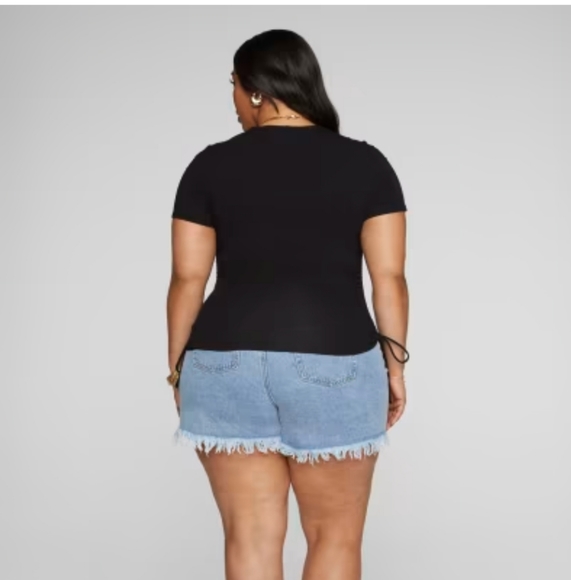 Side Drawstring Top - Picture 3 of 3